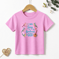 thumbnail image 1 of Girls Graphic Tees Sing Goodness Of God Kids T Shirt Christian Faith 100% Cotton Short Sleeve Soft Tops 4-13Y, 1 of 5