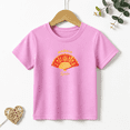 thumbnail image 1 of Girls Graphic Tees Spanish Fan Madrid Kids T Shirt Travel Style 100% Cotton Short Sleeve Soft Tops 4-13Y, 1 of 5