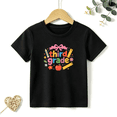 thumbnail image 1 of Girls Graphic Tees Third Grade Kids T Shirt Cute School 100% Cotton Short Sleeve Soft Tops 4-13Y, 1 of 5