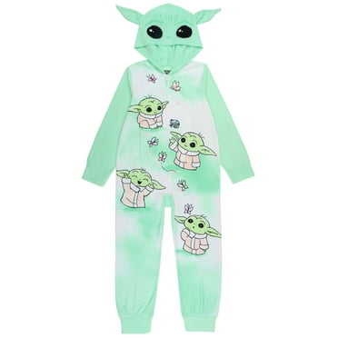 Girls Grogu Garden Hooded Blanket Sleeper