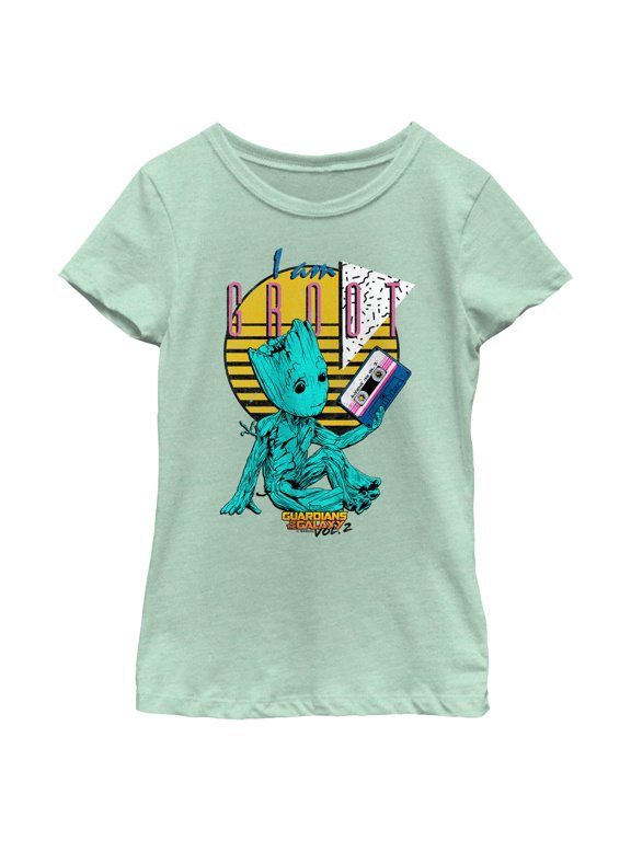 Girls Guardians of the Galaxy Vol. 2 I Am Groot Mix Vol. 2 T Shirt
