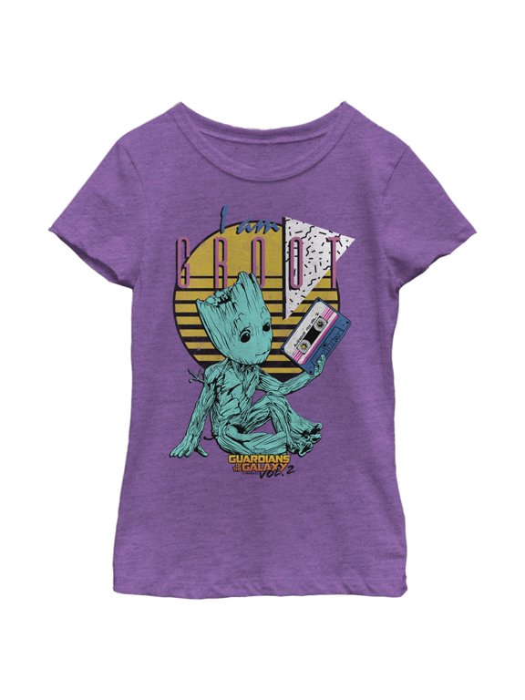 Girls Guardians of the Galaxy Vol. 2 I Am Groot Mix Vol. 2 T Shirt