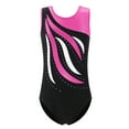 thumbnail image 1 of Girls Gymnastics Leotard Embroidery Pink Ballet Dance Clothes, 1 of 6