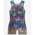 thumbnail image 1 of Girls Gymnastics Leotards Toddler Unitard Biketard Clothes Cute Kid Tumbling Dance Outfit 2-8T, 1 of 6