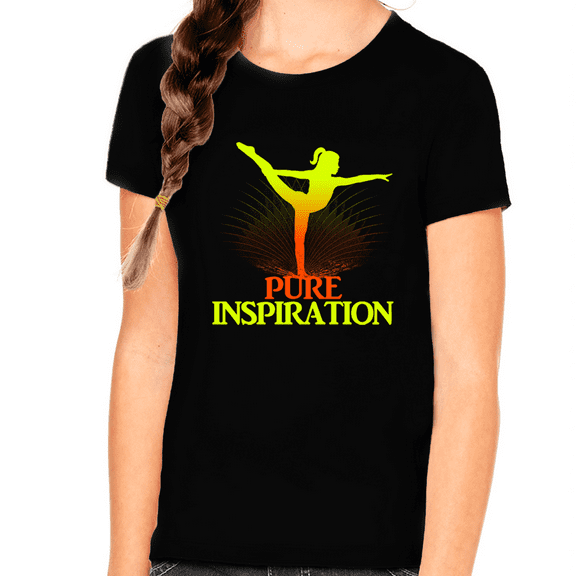 Girls Gymnastics Shirt - Gymnastics Gifts for Girls Gymnastics Clothes - Rhythmic Gymnastics Clothes