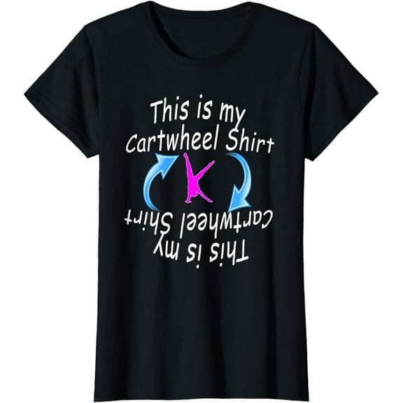 Girls Gymnastics This is My Cartwheel Fun Gift T-Shirt