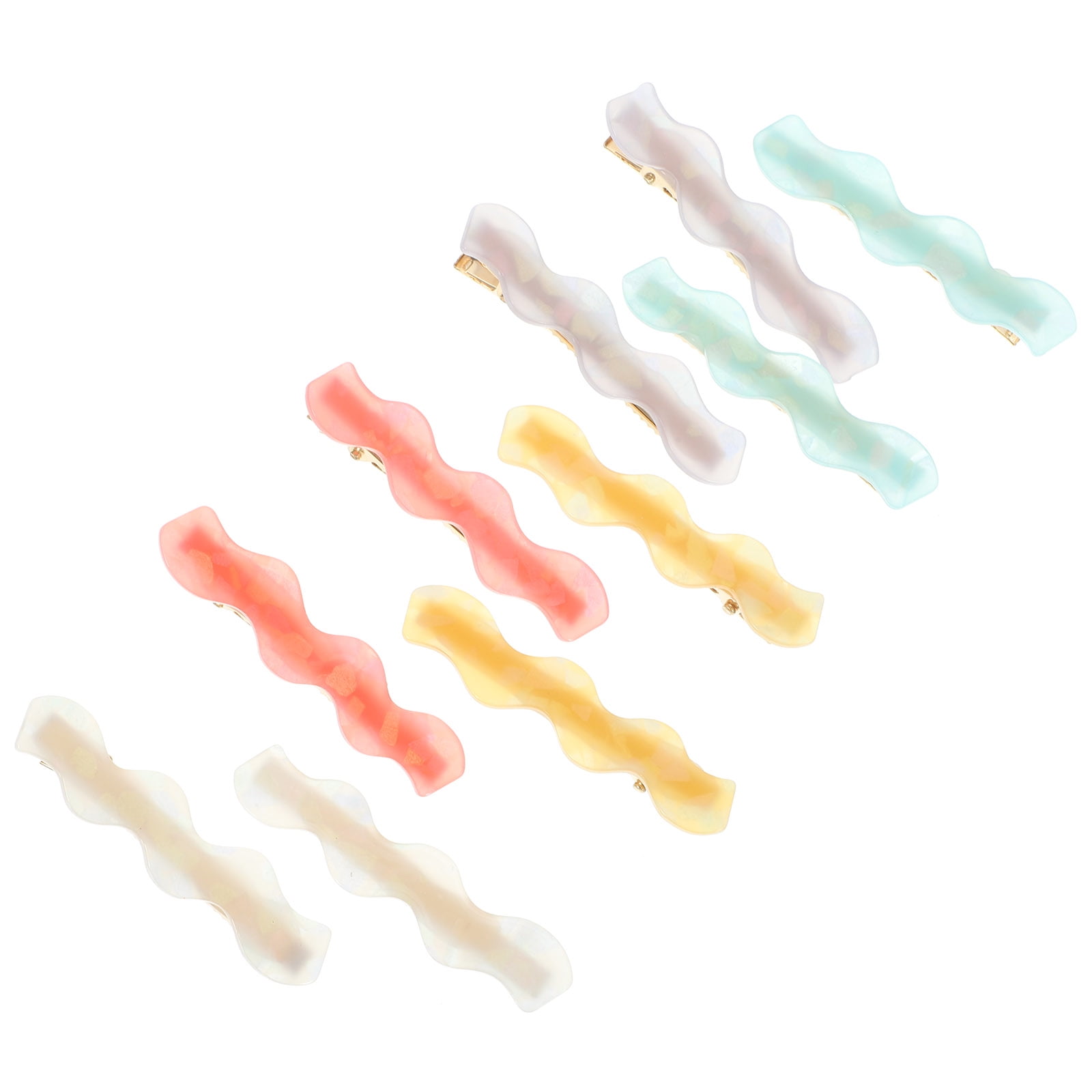 Girls Hair Clips Hairpin Accessories FLAT DUCK BILL Curls Ritual Bangs