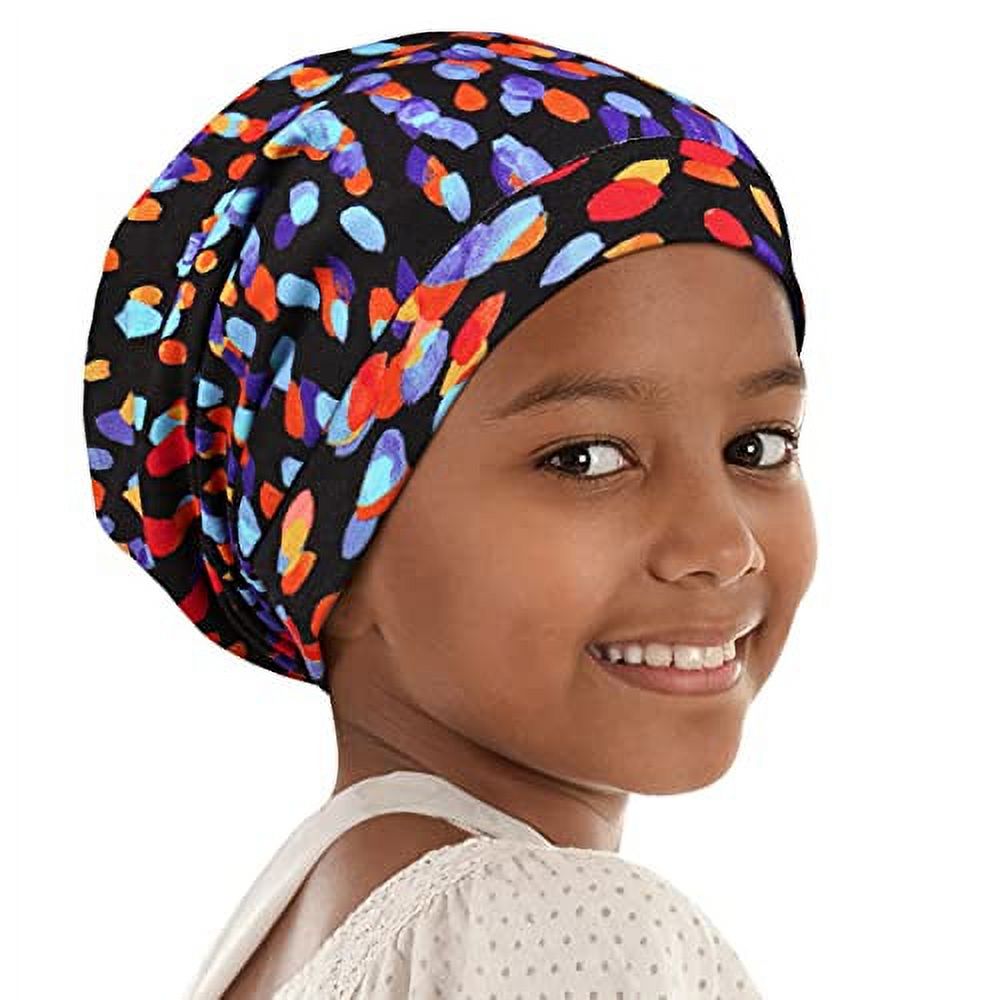 Girls Hair Sleep Night Hat XL Jumbo Cap for Braids Twists Locs