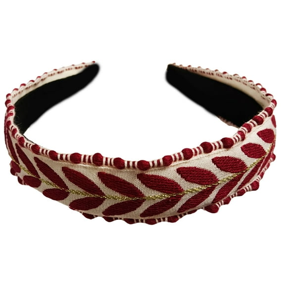 Girls Hairband With Embellished Knot Design Hair Accessories Braided Headbands For Beach Holiday Event Headwear