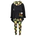 thumbnail image 1 of Girls Halloween Boo Crew Ghost 3pc Legging Set (9Y, Black), 1 of 5