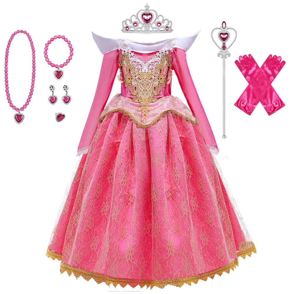  REXREII Girls Frozen Elsa Princess Dress Halloween Costume  Christmas Birthday Evening Party Ball Gown w/Accessories 2T : Clothing,  Shoes & Jewelry