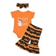thumbnail image 1 of Girls Halloween Mommy's Little Boo Set with Headband (18, Orange), 1 of 1