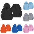thumbnail image 1 of Girls Halloween Print Hoodie Long Sleeve Loose Fit Pullover Sweatshirt For Kids, 1 of 4