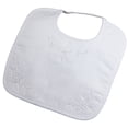 thumbnail image 1 of Girls Hand Embroidered Cotton Bib (Baby), 1 of 1