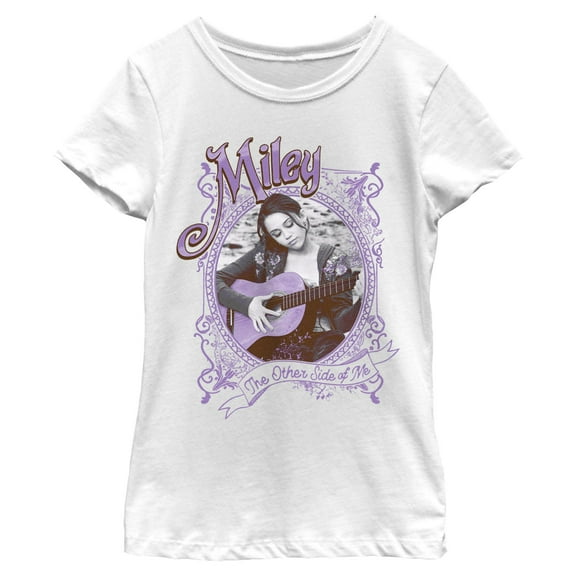 Girls Hannah Montana Miley Other Side T Shirt