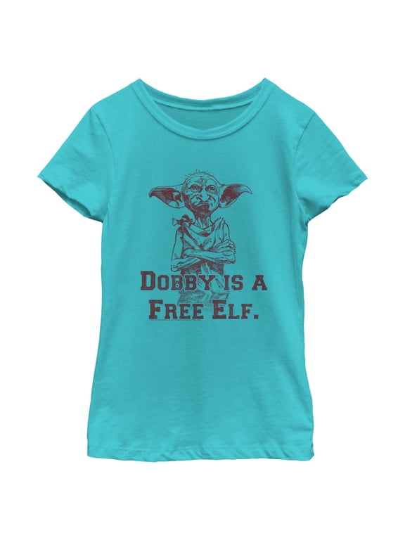 Girls Harry Potter Dobby is a Free Elf T Shirt