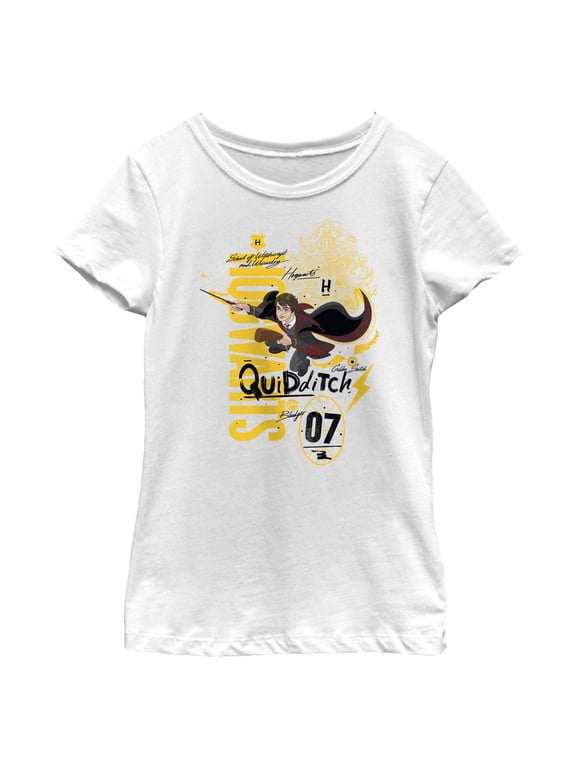 Girls Harry Potter Hogwarts Quidditch 07 T Shirt