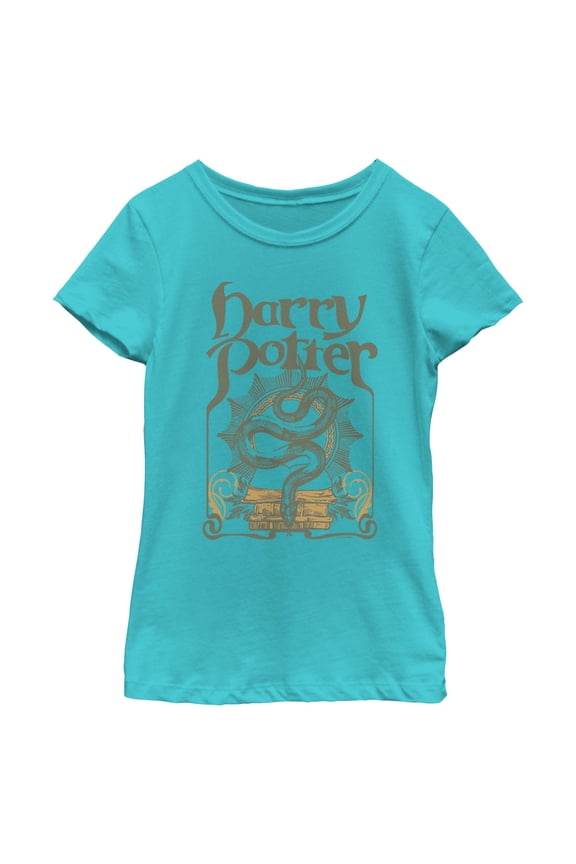 Girls Harry Potter Snake Symbol T Shirt