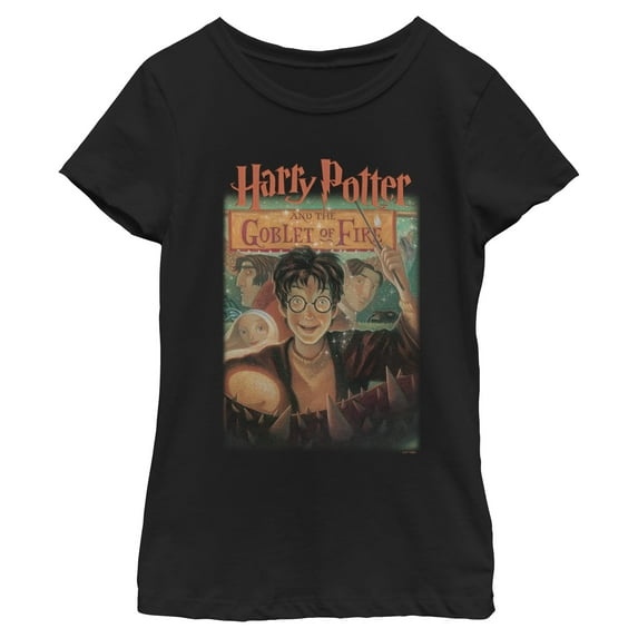 Girls Harry Potter and the Philosopher's Stone Goblet Of Fire Cover T Shirt