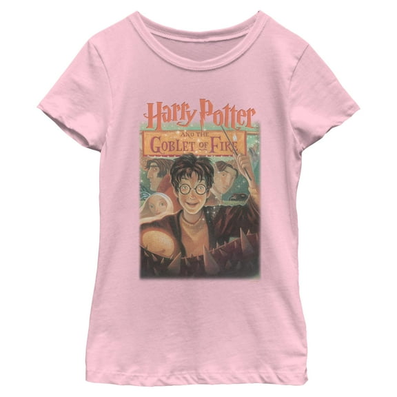 Girls Harry Potter and the Philosopher's Stone Goblet Of Fire Cover T Shirt