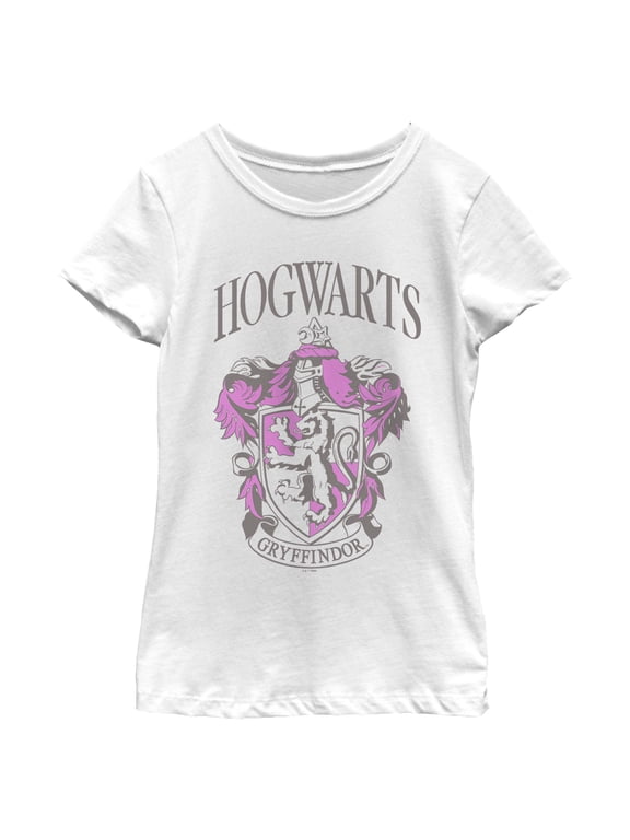 Girls Harry Potter and the Philosopher's Stone Hogwarts Gryffindor T Shirt