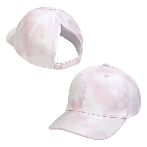 Girls Hats for Kids Ages 4-8 Girls Criss Cross Ponytail Hat Mesh Baseball Cap Kids Quick Dry Ponycap Hats Outdoor Summer Sports Hat Age 7-12 Toddler Baseball Hat Caps