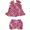 thumbnail image 1 of Girls Hawaii Style Cotton Dress Set,  Made in Hawaii. Kids Size 3-4, 1 of 1