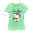thumbnail image 1 of Sanrio Girls Hello Kitty Happy and Cutie Pose T-Shirt,, 1 of 9