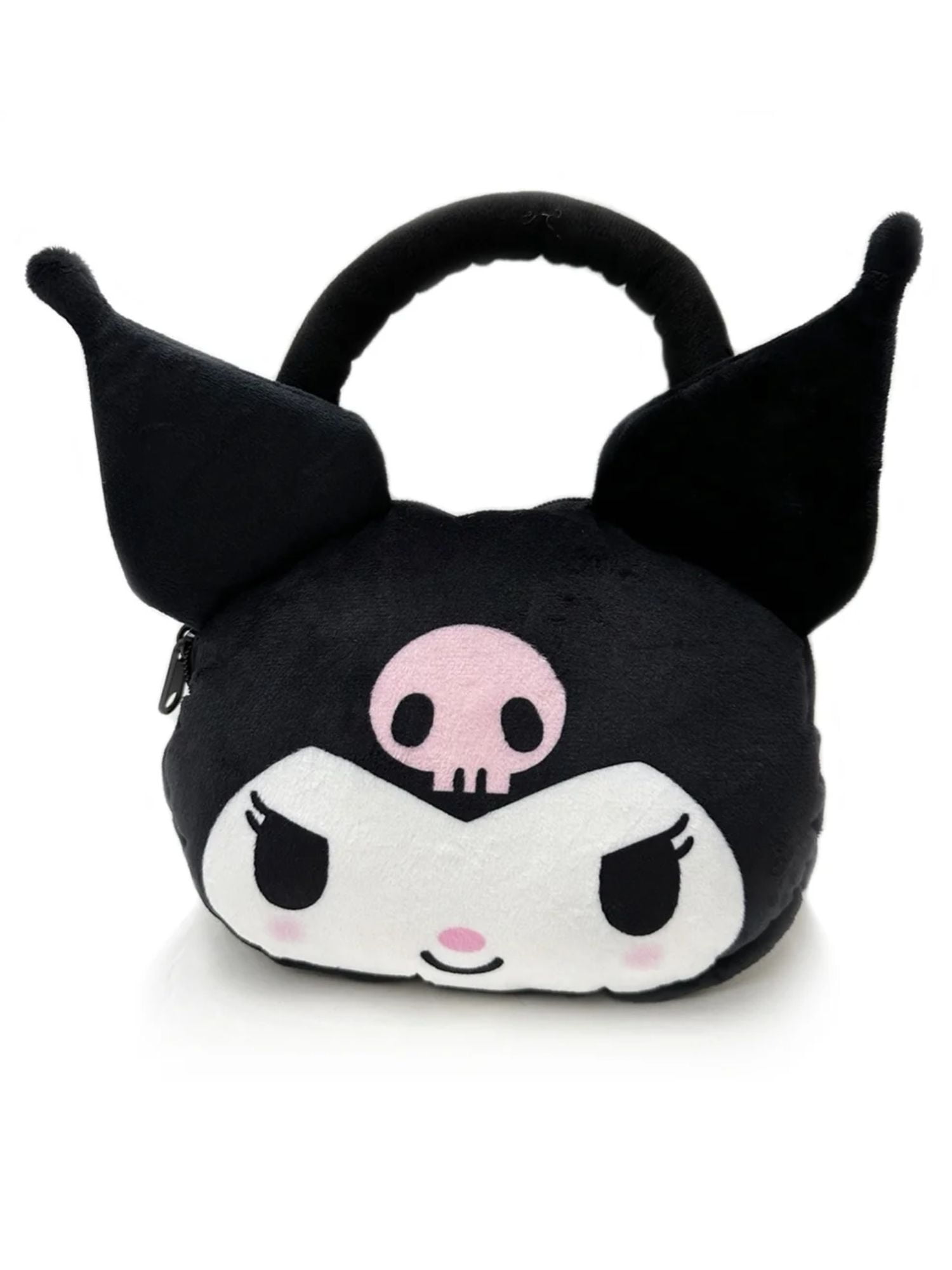 Hello Kitty Girls Purse Plush Handbag Soft Sanrio Kuromi Small 9"