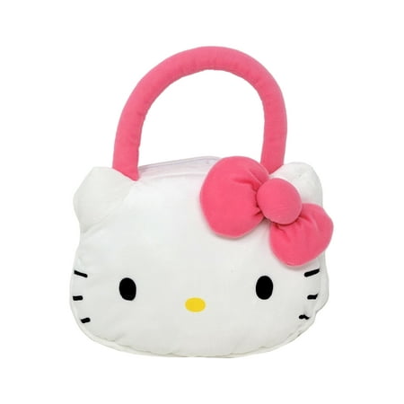 Girls Hello Kitty Purse Plush Handbag Soft Sanrio Small 9"