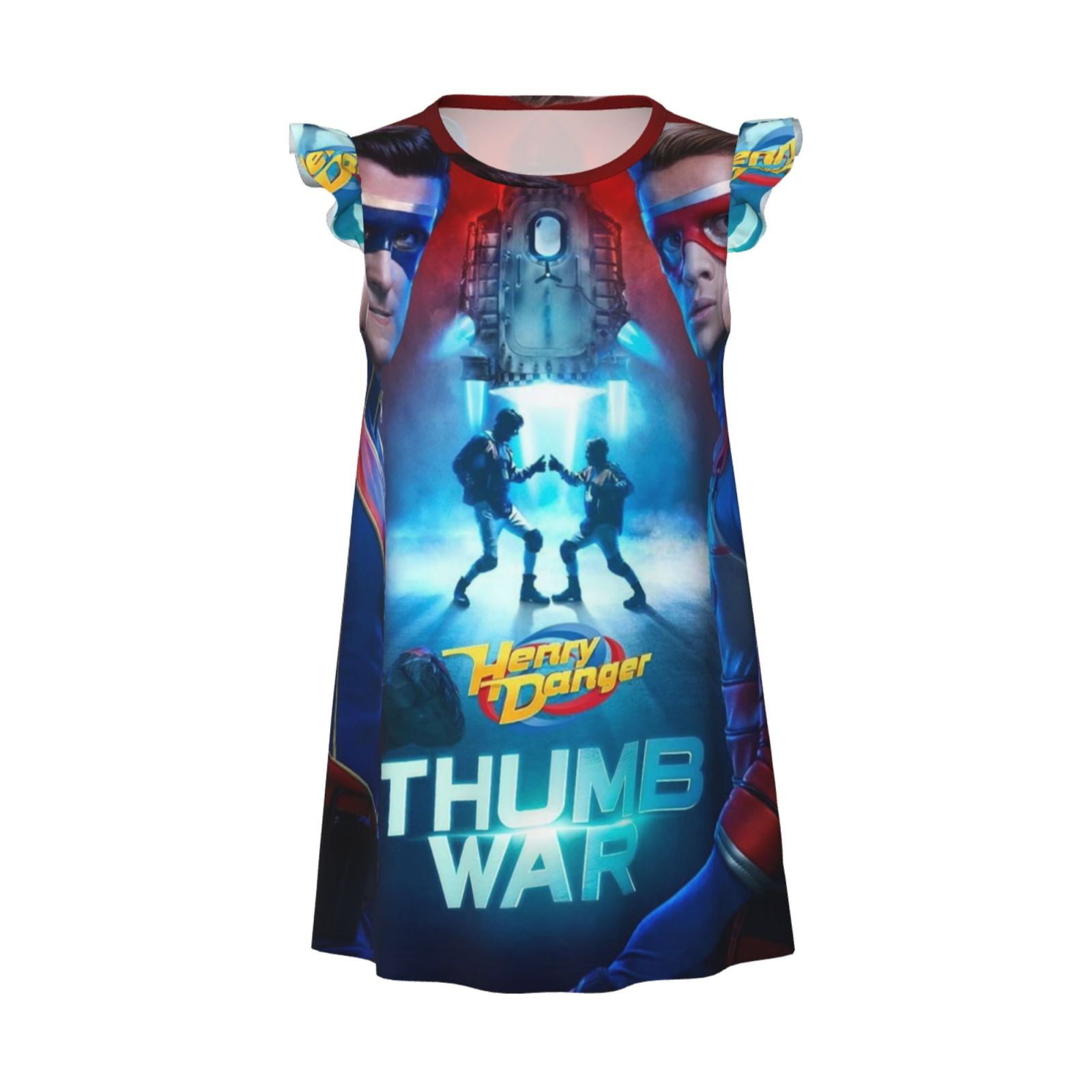 Girls Henry Danger Nightgowns Pajamas Kids Sleepwear Night Dress Sleep