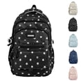 thumbnail image 1 of Girls High Middle School Coquette Backpack for Teen Kawaii Star Bookbag College Daypack (Black), 1 of 6