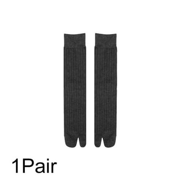 Girls High Quality Unisex Toe Socks for Women Men Fashion Split Toe Socks Simple Soft Comfortable Two-Toed Socks Harajuku Socks Dark Gray 1pair