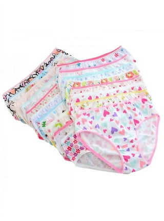 Carter's Girls' Little 7-Pack Underwear, Multicolor, 4-5 