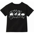 thumbnail image 1 of Girls Holiday Christmas Tee Kids Seasonal Graphic Shirt, 1 of 7