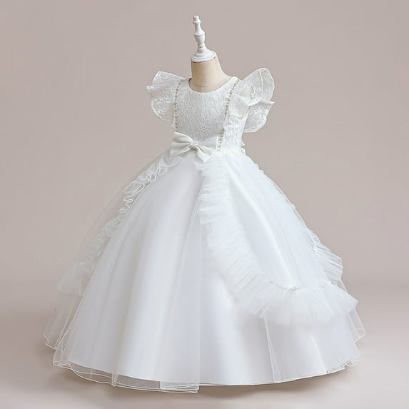 Girls Holiday Dresses Cartoon Birthday Girl Dress Kids Sun Dresses 7-8 Years