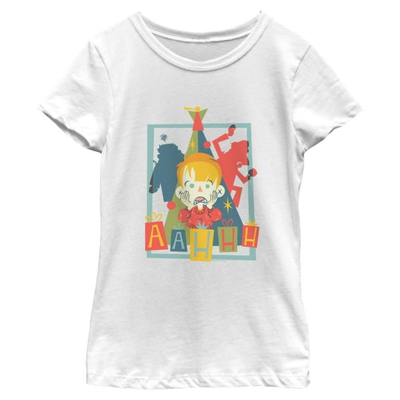 Girls Home Alone Aahhh Kevin Cartoon T Shirt
