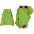 thumbnail image 1 of Girls Hoodie Green Hooded Casual Long Sleeve Classic Hoodie Fall Clothes Girls Size 6-7 Years Clothes Boys Girls Fashion, 1 of 5