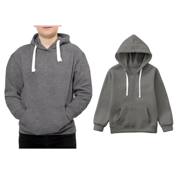 Girls Hoodie Grey Hoodie Casual Long Sleeve Hoodies Winter Clothes Size 5-6 Years Girls Clothes Boys Girls Fashion