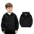 thumbnail image 1 of Girls Hoodie Kids Black Hoodie Casual Long Sleeve Sweatshirts Winter Clothes Toddler Girl Clothes 3-4 Years, 1 of 4