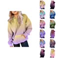 thumbnail image 1 of Girls Hoodies Cute Hoodies For Teen Girls Trendy Preppy Hooded Sweatshirts Oversized Long Sleeve Shirts Gradient Clothes For Girls Pullover Hoodie, 1 of 7