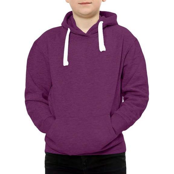 Girls Hoodies Kids Purple Hooded Long Sleeve Lightweight Pullover Tops Loose Sweatshirt Fall Clothes Little Boy Clothes 5-6 Years Boys Girls Fashion