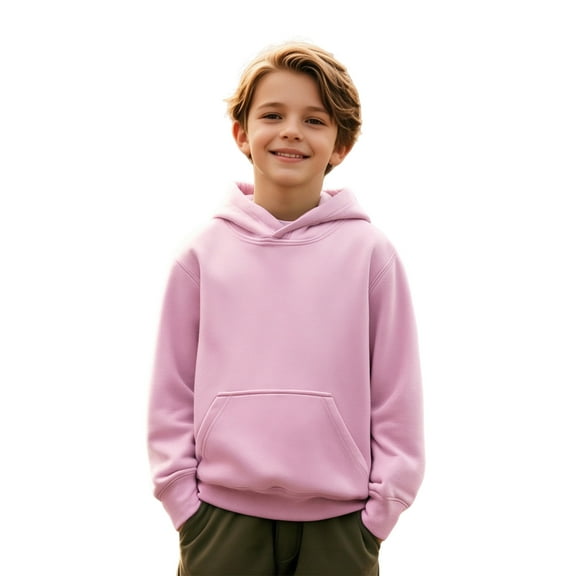 Girls Hoodies Pink Hoodies Long Sleeve Pullover Hoodie Sweatshirt Fall Winter Clothes Little Girl Clothes 3-4 Years Boys Girls Fashion