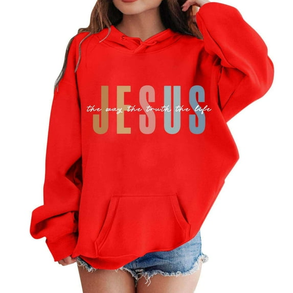 Girls Hoodies Size 10-12 Round Neck Blouse Top Casual Graphic Print Outdoor Workout Sweatshirt Girls Spring/fall Transition Hoodie Red