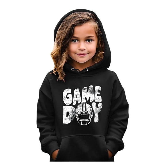 Girls Hoodies & Sweatshirts Boy Girl Long Sleeve Soft Graphic Sweatshirt Cute Pullover Kids Top Clothing