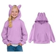thumbnail image 1 of Girls Hoodies & Sweatshirts Girl's Hoodie Long Sleeve Soft Sweatshirt Graphic Hoody Cute Pullovers Kids Clothes For Boys And Girls, 1 of 8