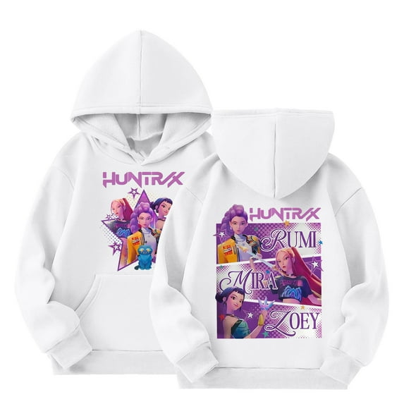 Girls Hoodies & Sweatshirts Girl's Hoodie Long Sleeve Soft Sweatshirt Graphic Hoody Cute Pullovers Top Clothes For Kids