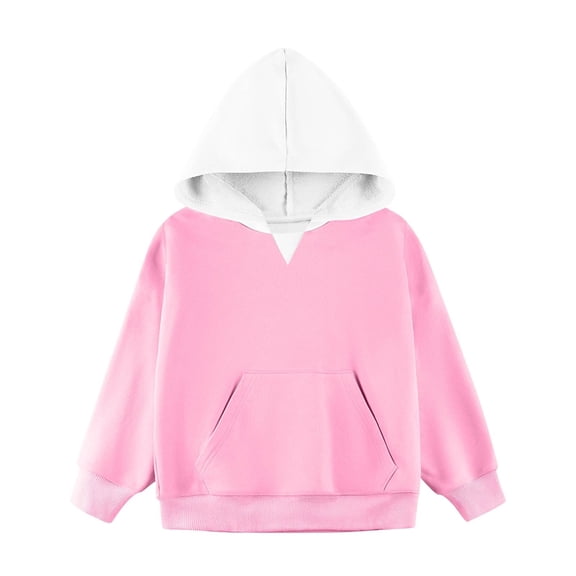 Girls Hoodies & Sweatshirts Long Sleeve Casual Pullover Soft Comfortable Kids Sweatshirt For Spring And Fall,Size:2-3 Years