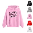 thumbnail image 1 of Girls Hoodies Girl Clothes Girls Hoodie Long Sleeve Soft Sweatshirt Graphic Hoody Kids Cute Pullovers Top Clothes for Girls, 1 of 8