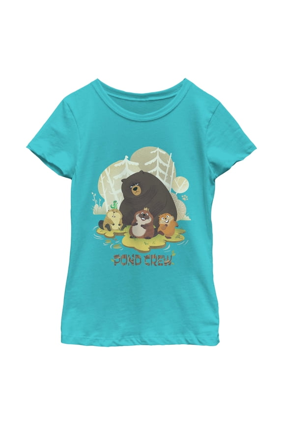 Girls Hoppers Beaver Pond Crew T Shirt